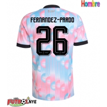 Camiseta Bélgica Matias Fernandez-Pardo #26 Visitante Equipación Mundial 2026 manga corta